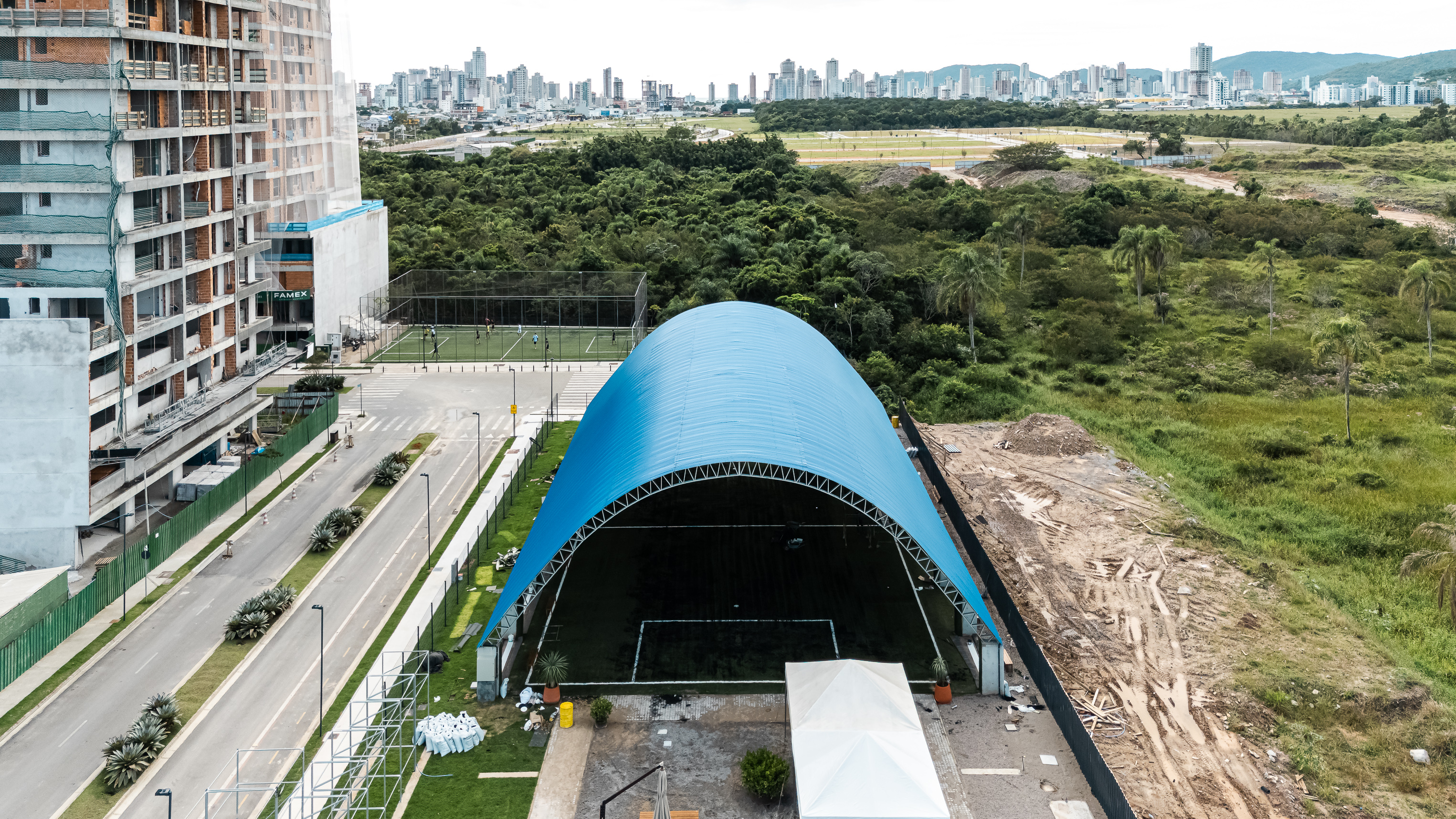 Cobertura de Quadra — Porto Belo